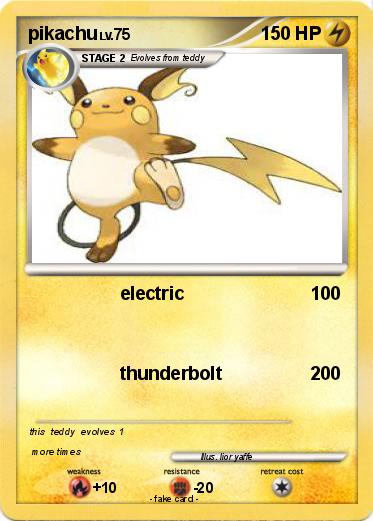 Pokemon pikachu