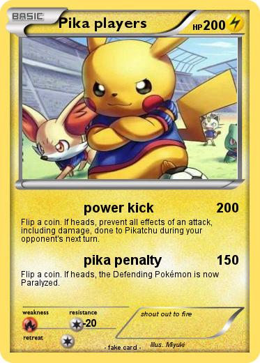 Pokemon Pika players