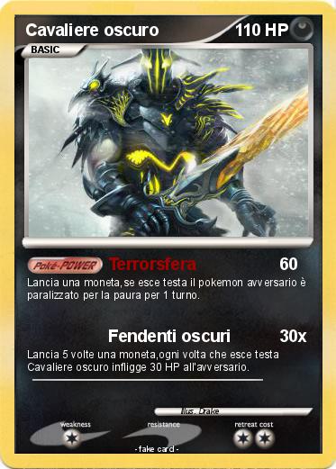 Pokemon Cavaliere oscuro