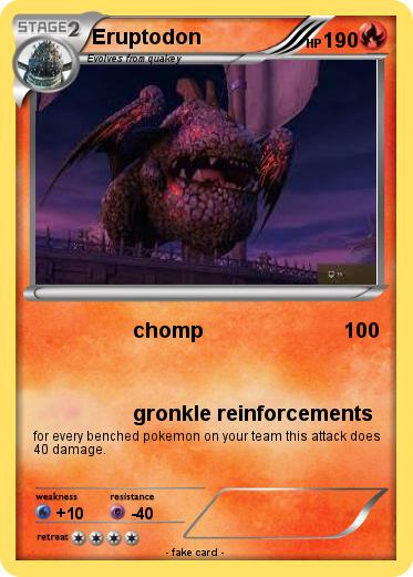 Pokemon Eruptodon