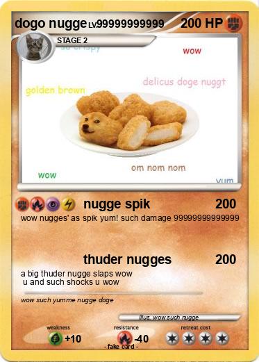Pokemon dogo nugge