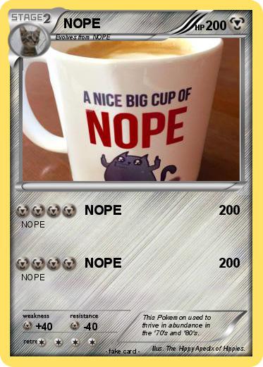 Pokemon NOPE
