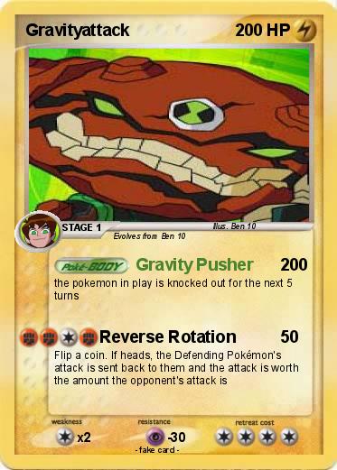 Pokemon Gravityattack