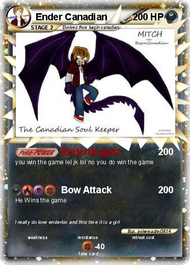 Pokemon Ender Canadian