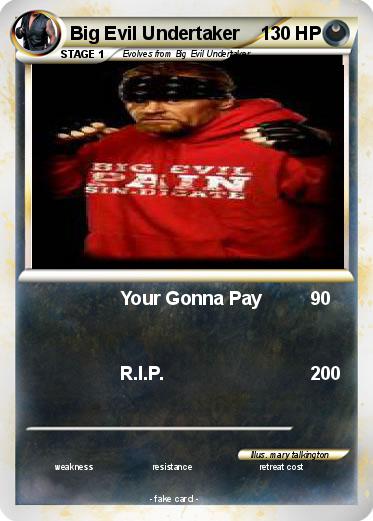 Pokemon Big Evil Undertaker