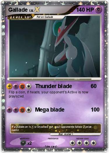 Pokemon Gallade