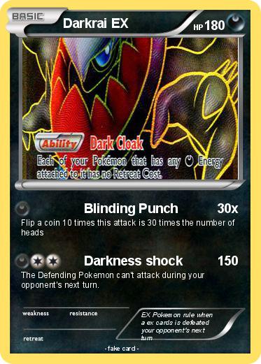 Pokemon Darkrai EX
