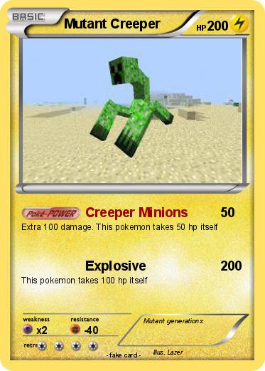 Pokemon Mutant Creeper