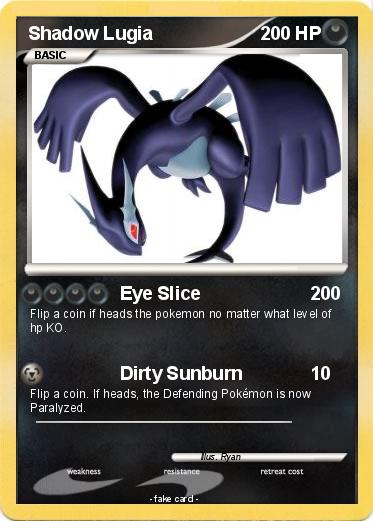 Pokemon Shadow Lugia