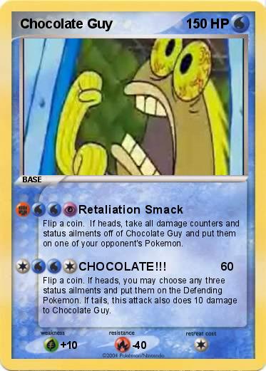 Pokemon Chocolate Guy