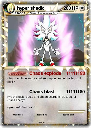 Pokemon hyper shadic