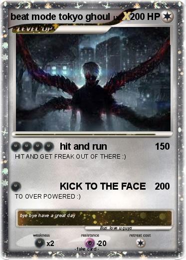Pokemon beat mode tokyo ghoul