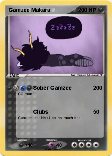 Pokemon Gamzee Makara