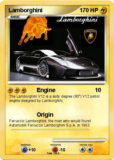 Pokemon Lamborghini