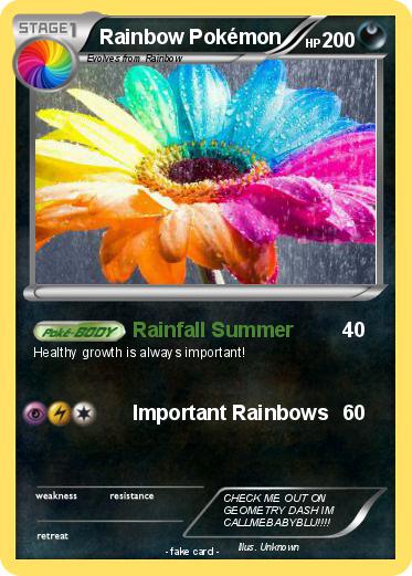Pokemon Rainbow Pokémon