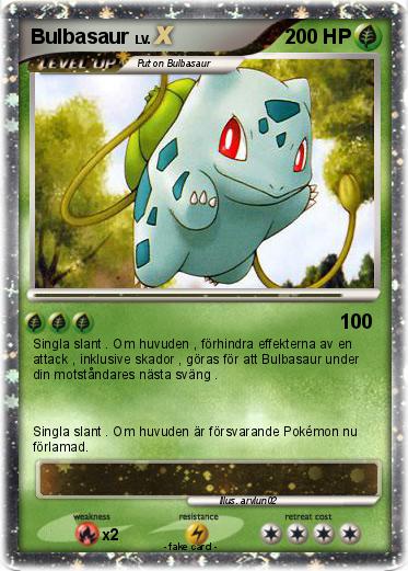 Pokemon Bulbasaur