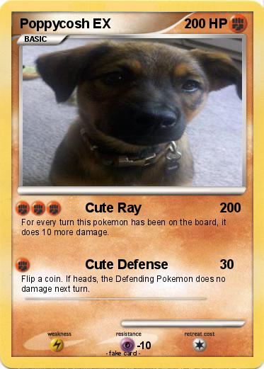 Pokemon Poppycosh EX