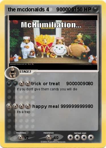Pokemon the mcdonalds 4     900006