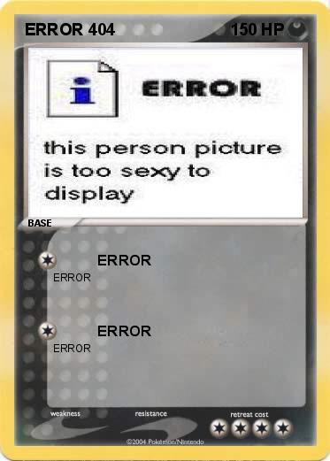 Pokemon ERROR 404