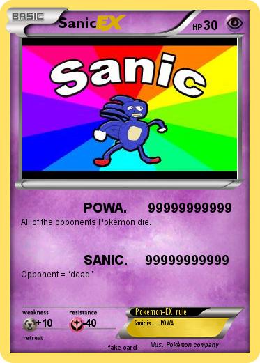 Pokemon Sanic