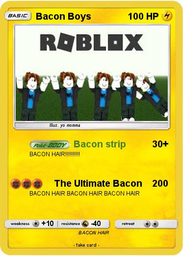 Pokemon Bacon Boys - roblox bacon boy
