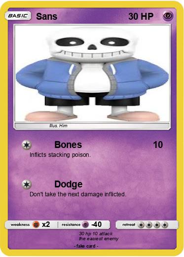 Pokemon Sans