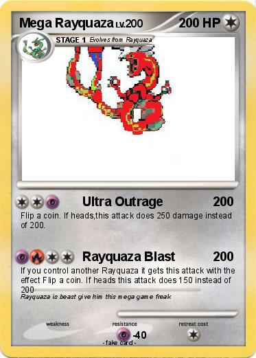 Pokemon Mega Rayquaza