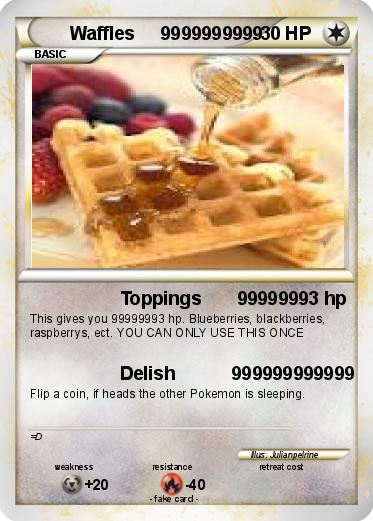 Pokemon Waffles     9999999999