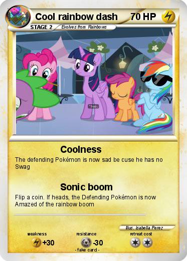 Pokemon Cool rainbow dash