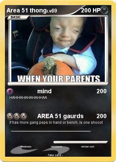 Pokemon Area 51 thong