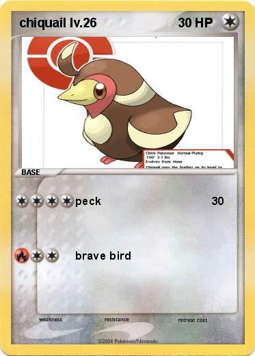 Pokemon chiquail lv.26