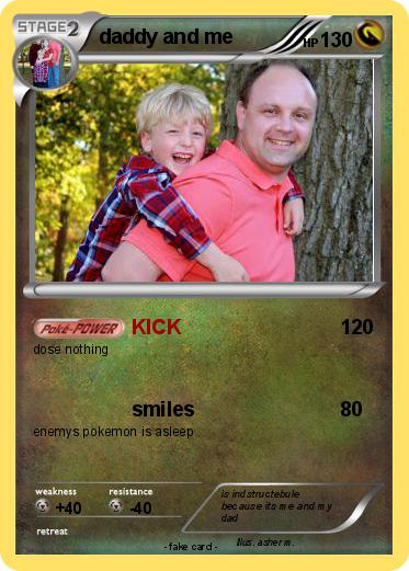 Pokemon daddy and me