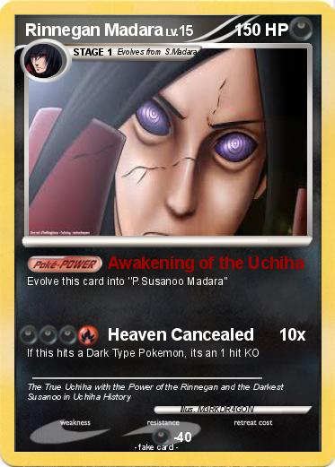 Pokemon Rinnegan Madara