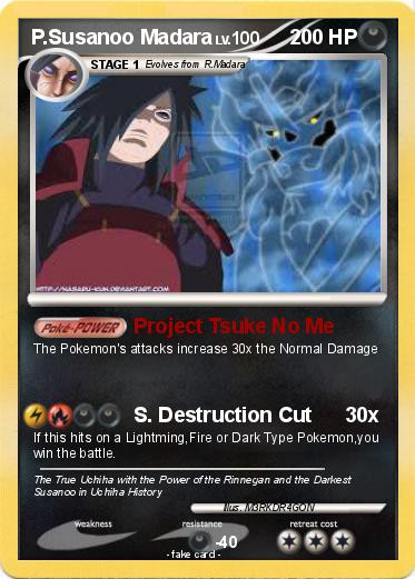 Pokemon P.Susanoo Madara