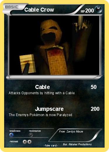 Pokemon Cable Crow