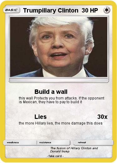Pokemon Trumpillary Clinton