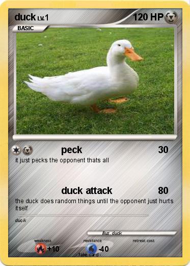 Pokemon duck