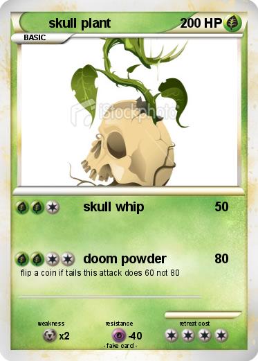 Pokemon skull plant