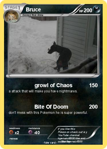 Pokemon Bruce