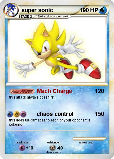 Pokemon super sonic