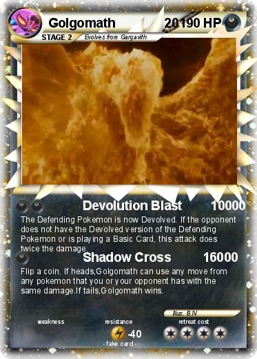 Pokemon Golgomath              20