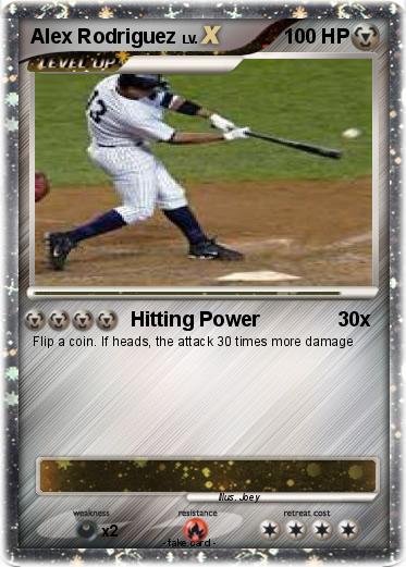 Pokemon Alex Rodriguez