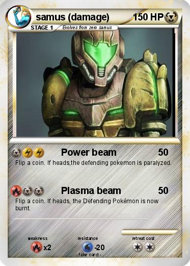 Pokemon samus (damage)