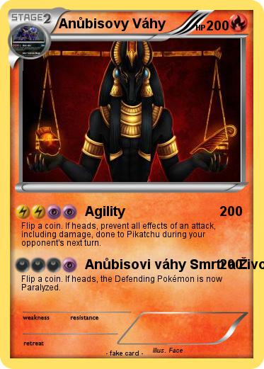 Pokemon Anůbisovy Váhy