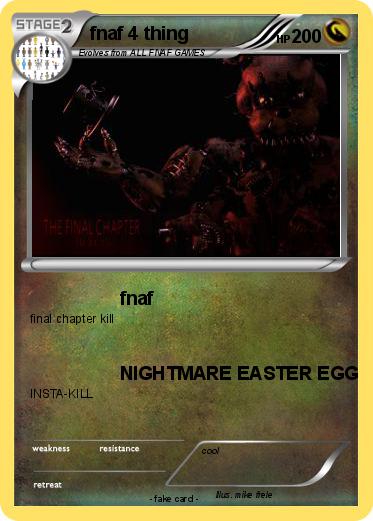 Pokemon fnaf 4 thing