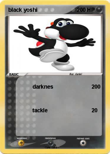 Pokemon black yoshi