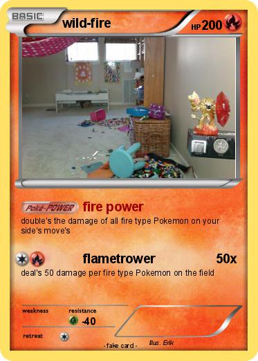 Pokemon wild-fire