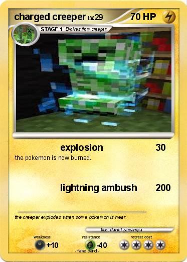 Pokemon charged creeper