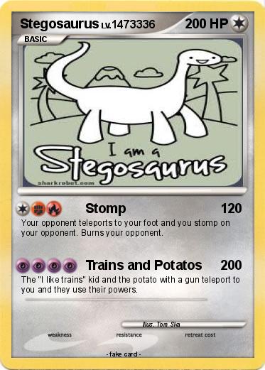 Pokemon Stegosaurus