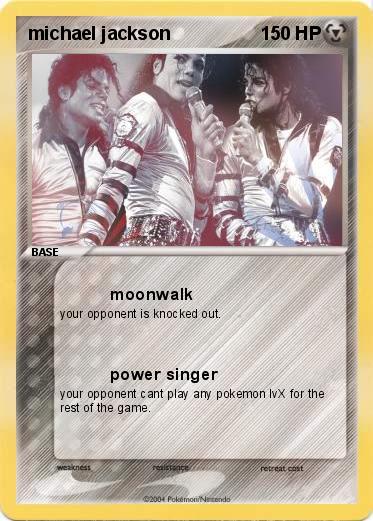 Pokemon michael jackson